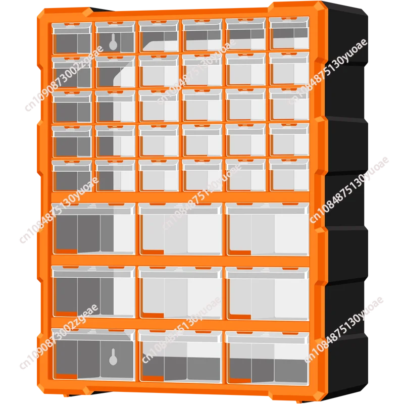 

Многофункциональные коробки для организации деталей, прозрачный пластиковый ящик для хранения, классификатор, пустой профессиональный домашний органайзер для инструментов