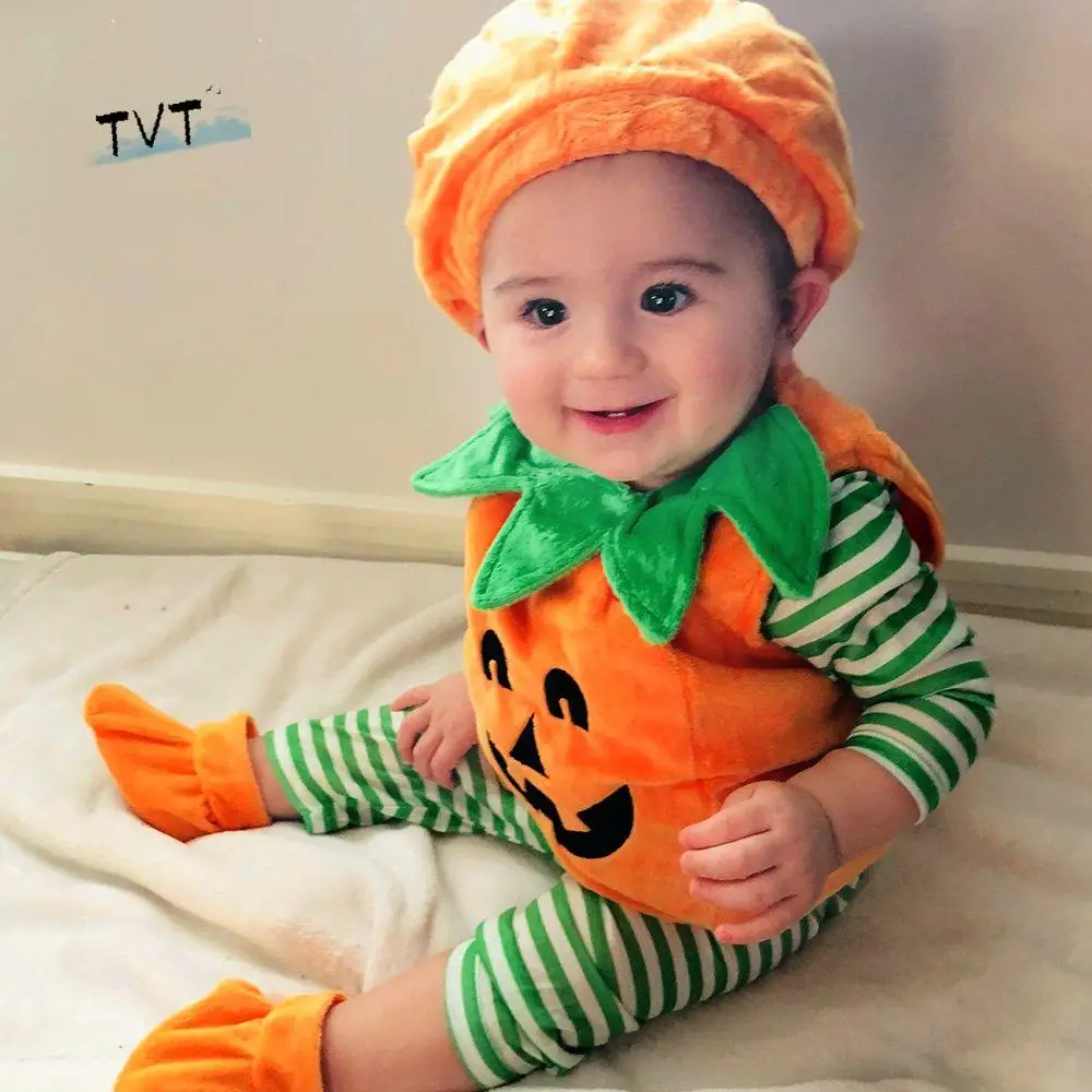 

Costumes Outfit Party Cloth Accessories With Hat and Bag Pumpkin Costume Halloween Costume Party Masquerade Cloth