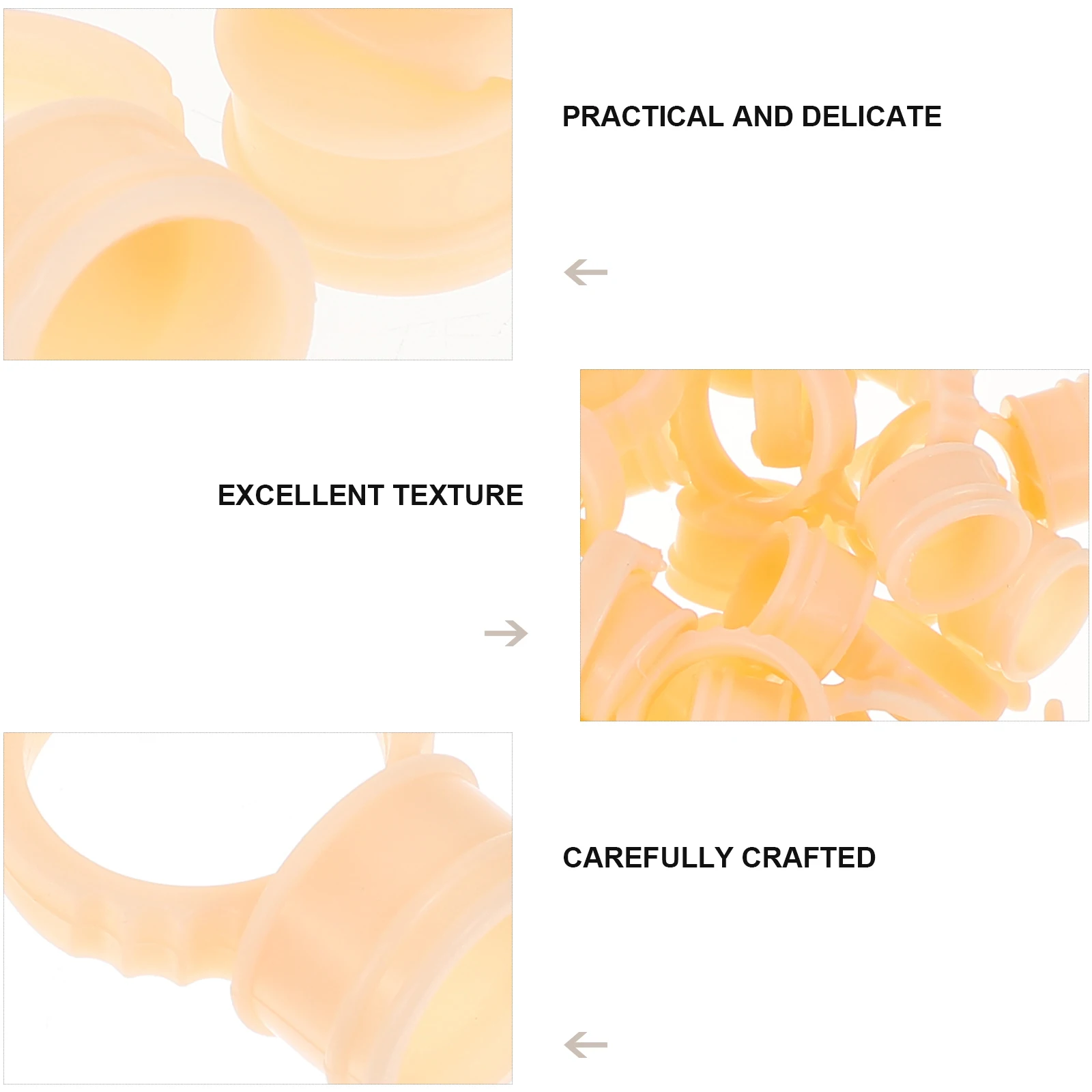 

200 Pcs Glue Cup Eyelash Extension Professional Beauty Salon Tool Microblading Pigment Storage lash volume holder