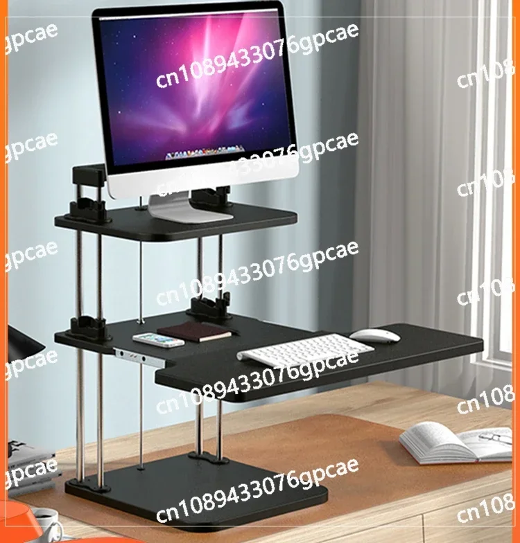 

Lifting Desk Desktop Standing Workbench Computer Rack Stand Desk Standing Office Lifting Desk