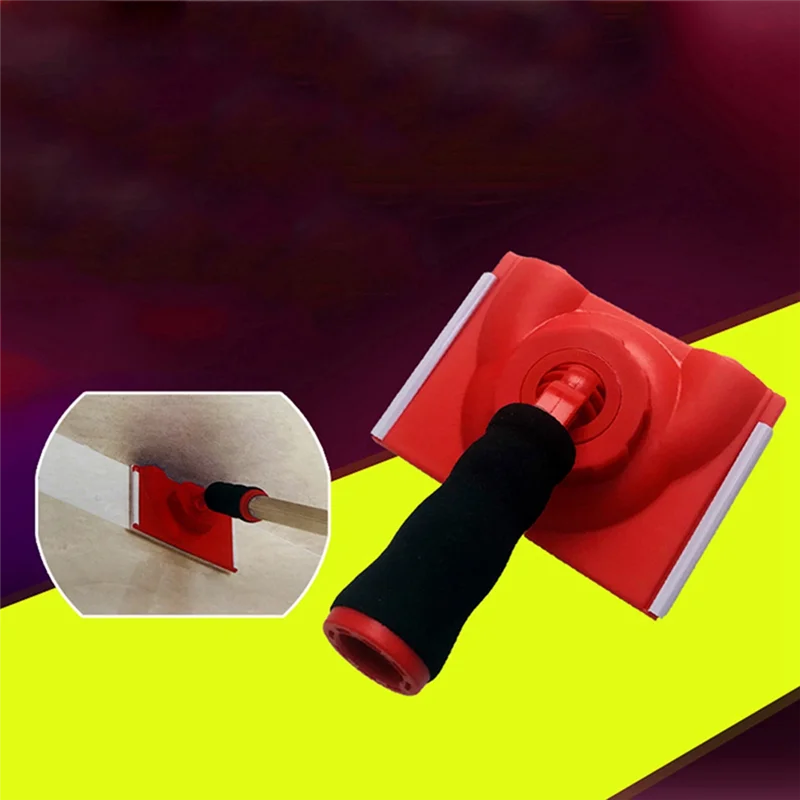 

MAKE-Latex Paint Edger With Handle Flat Trimming Brush Trimmer Color Separation Tool Brush Plaster Line Corner Brush Accessories