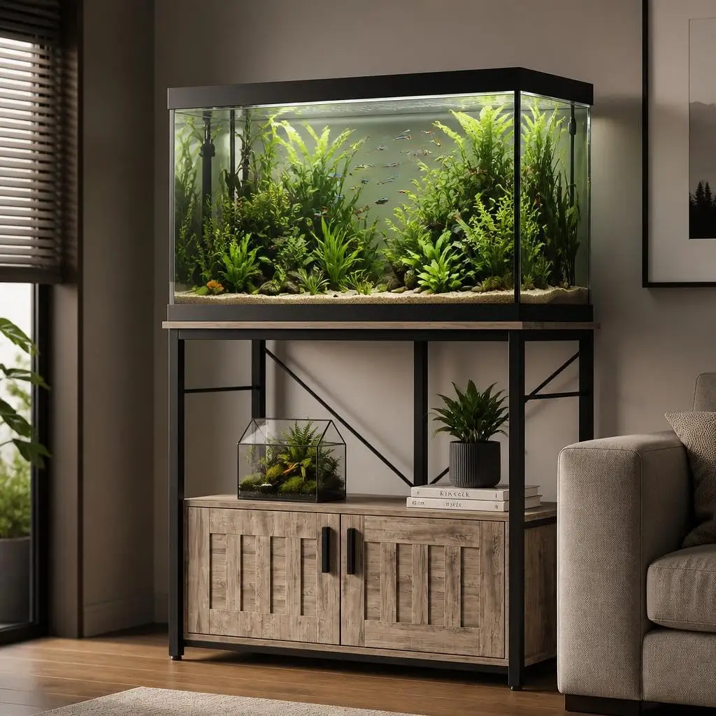 Mobile per Acquario 95x50x80cm, Mobile Base per Acquario da 150-190L