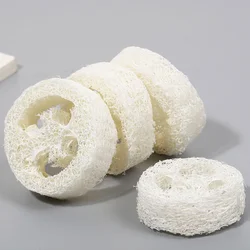 5 pezzi spazzola per salviette da bagno luffa naturale chic base per sapone portasapone da bagno vassoio pulizia basi per sapone chic tampone per lavare i piatti