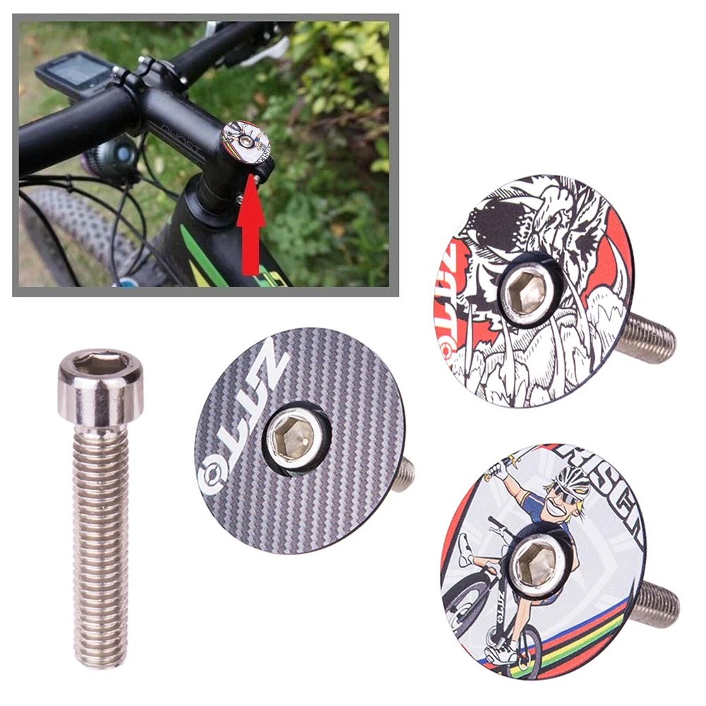 1 ~ 10 قطعة سماعة جذع الدراجة العلوي سبائك الألومنيوم شوكة أنبوب رئيس جزء الغطاء العلوي ملحقات الدراجات