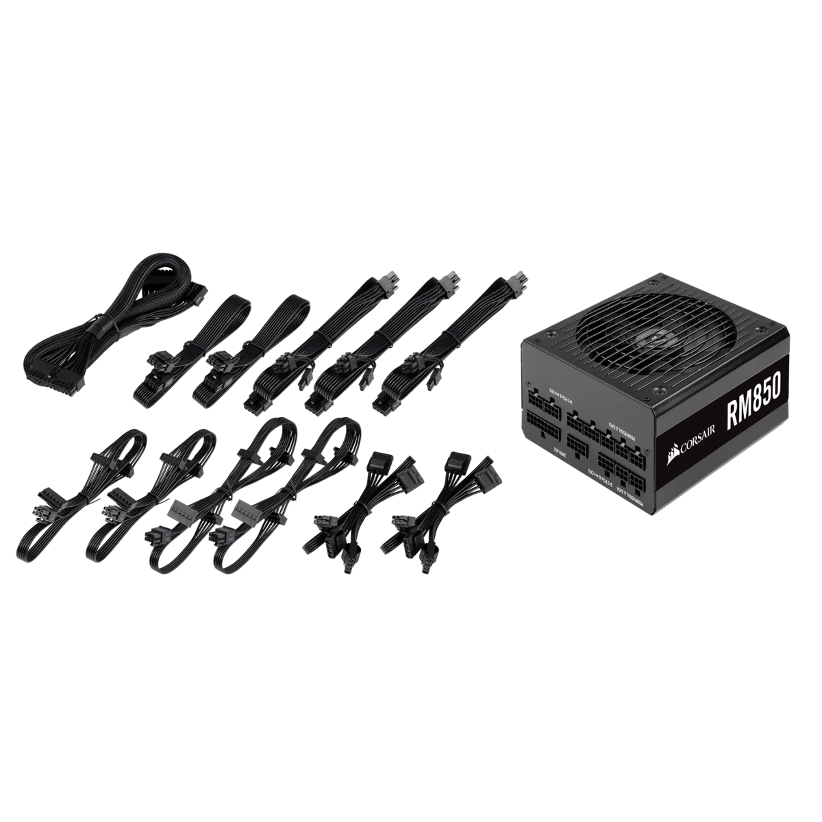 RM Series RM850 850 Watt 80 PLUS Gold Certified Fully Modular PSU Computer Power Supply High Performance (CN)