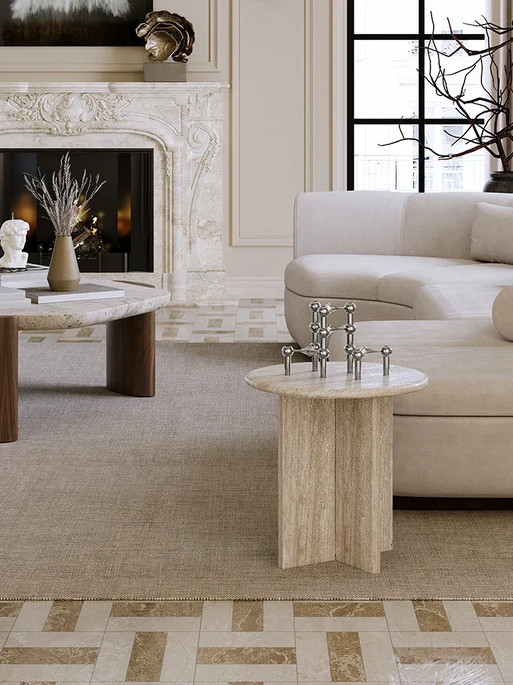 

#Sofa side several living room home small round table designer creative retro#