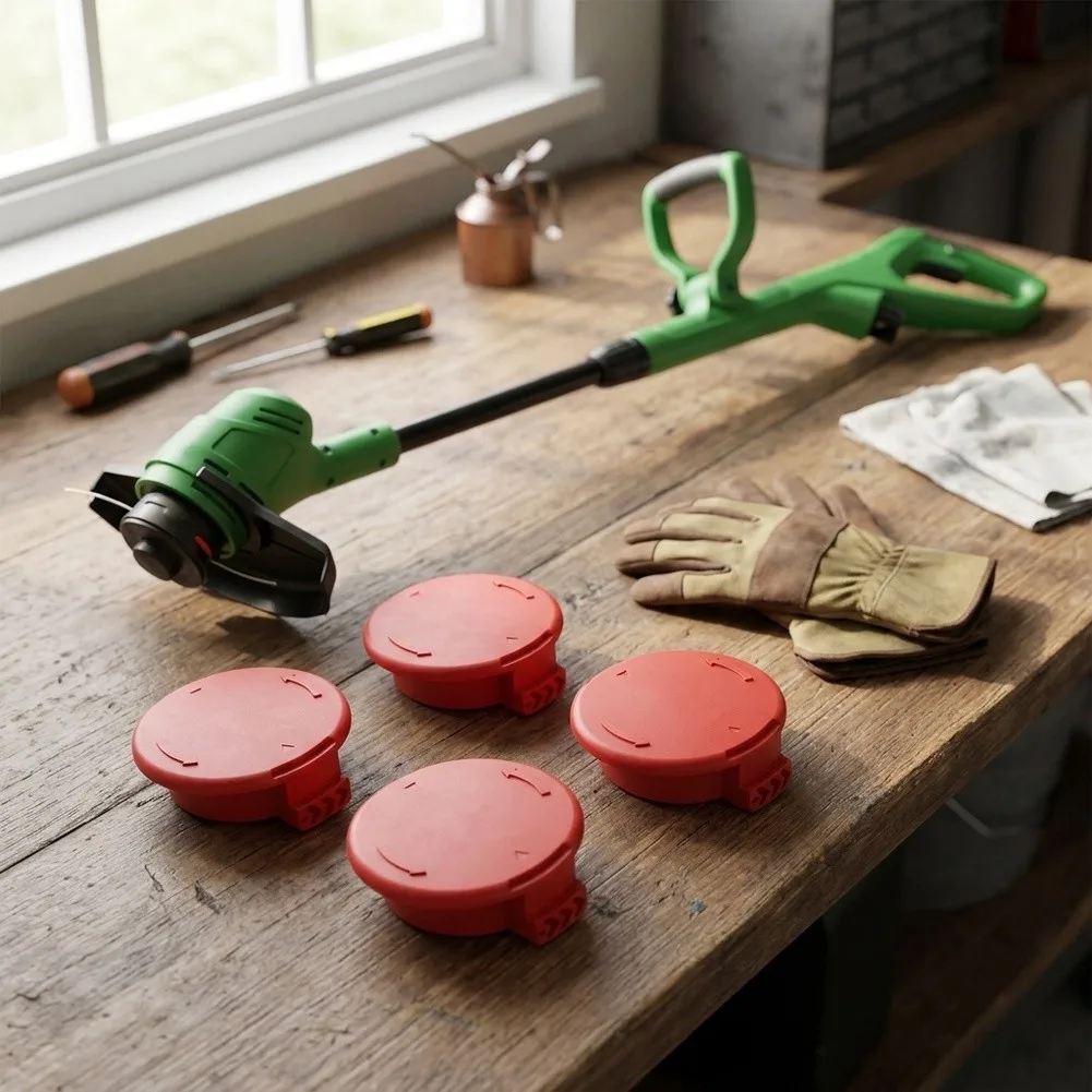 48V Trimmer Part Red 125-8285 Spool Cap Internal Component Guard Robust Plastic Construction Secure Fit Design