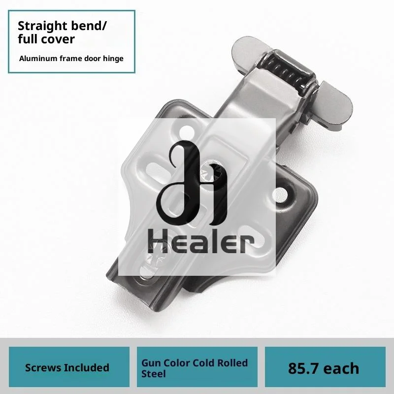 1 Buah Engsel Pintu Kaca Rangka Aluminium, Kamar Mandi, Dapur, Lemari Anggur, Lemari Sepatu, Lemari Pakaian, Rak Buku, Furnitur