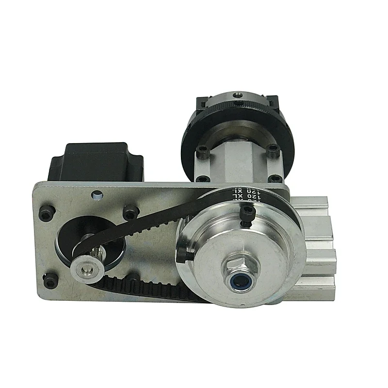 

Rotary Axis With Chuck For DIY CNC Router Wood Milling Machine 4th Axis Rotary Axis For Mini CNC Router Machine