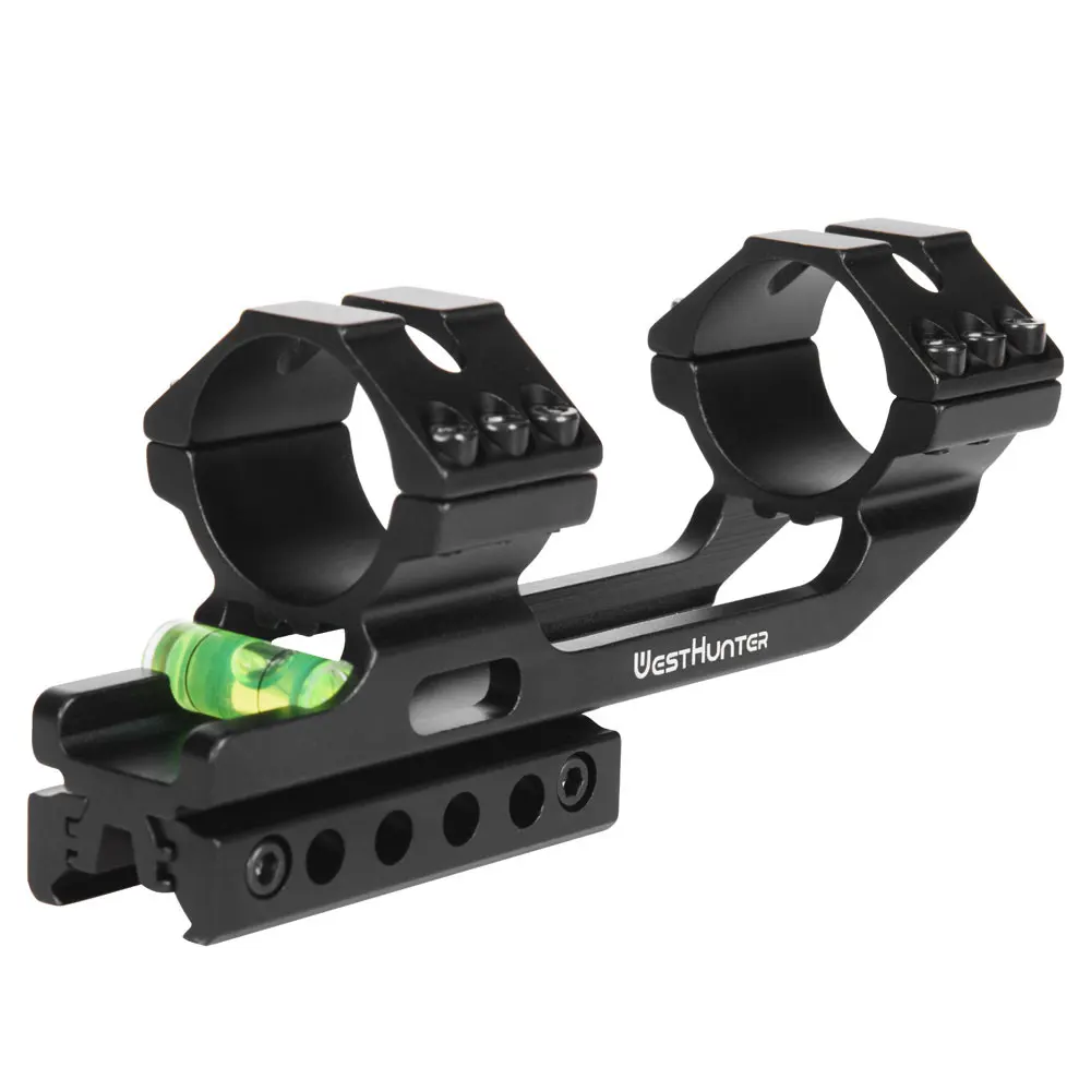 

Крепление для прицела WESTHUNTER One-Piece Cantilever, кольца для прицела 25,4 мм/30 мм, крепление на планку 11 мм Dovetail, переход на 20-мм планку Picatinny