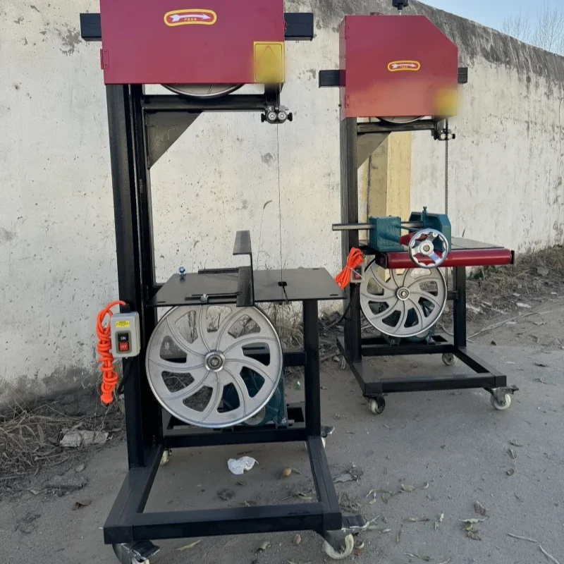 Precision Wood Band Saw Machinery for Furniture Making Low Noise Motor and  Material Dust Collection