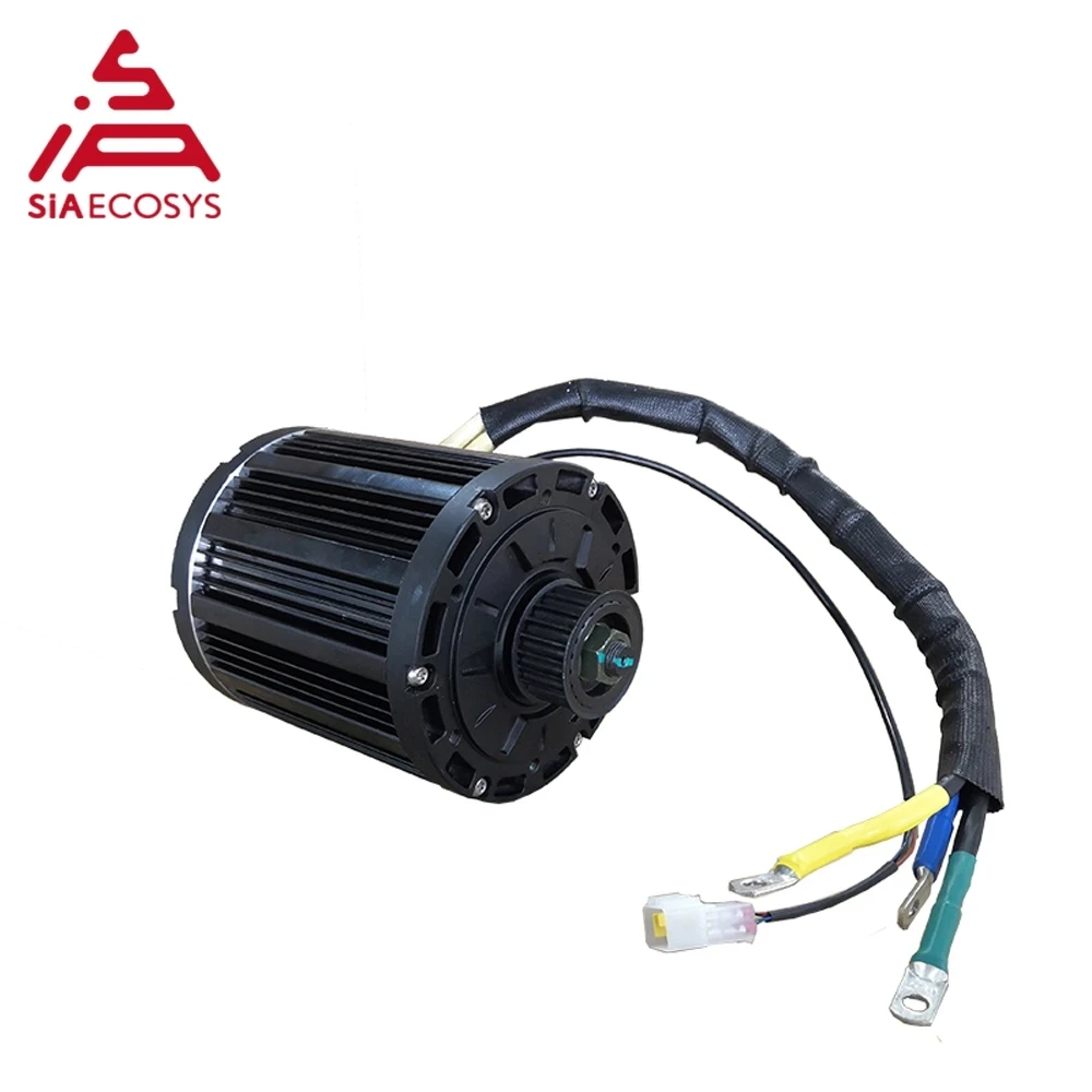 QS Motor Kits 4000W 138 90H Mid Drive Motor With EM200SP Controller 72V Powertrain Kits For Electric Dirt Bike/E-Motorcycle