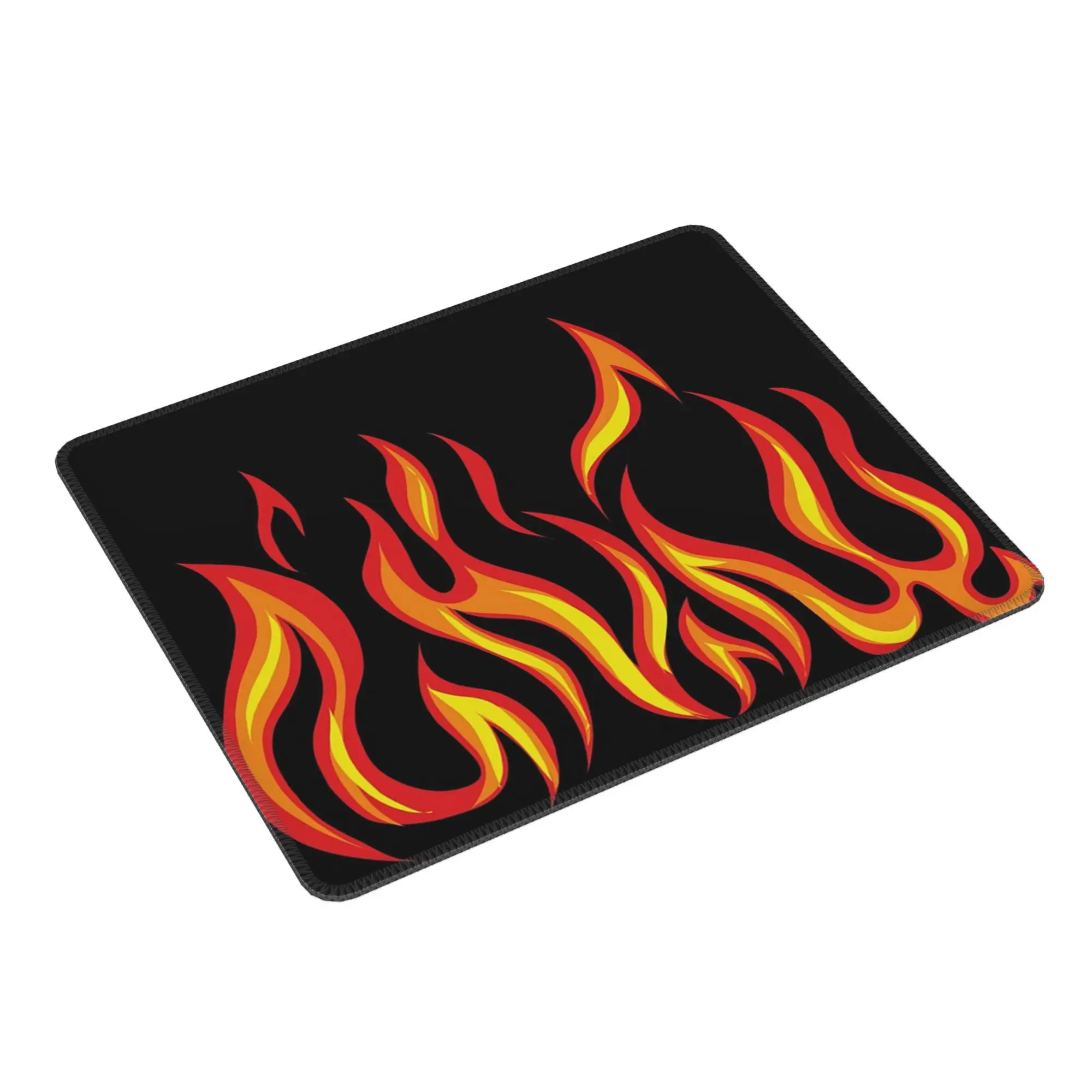 

Коврик для мыши Fire Flames, коврик для компьютерной клавиатуры, коврик для мыши, геймерский коврик для ноутбука, офисные аксессуары, настольные коврики