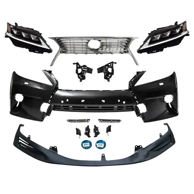 

Rx270 2009-11 Upgrade to Rx350 for lx Body Kit Upgrade to Rx350 2013 Front Bumper Headlight