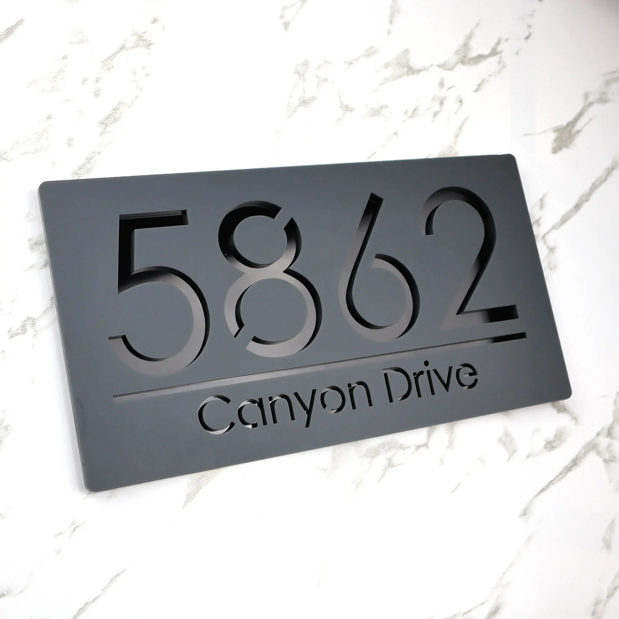 

Laser Cut Matt Mirror Private Customization Personalised Door Numbers House Sign Plaques Personalised Laser Number