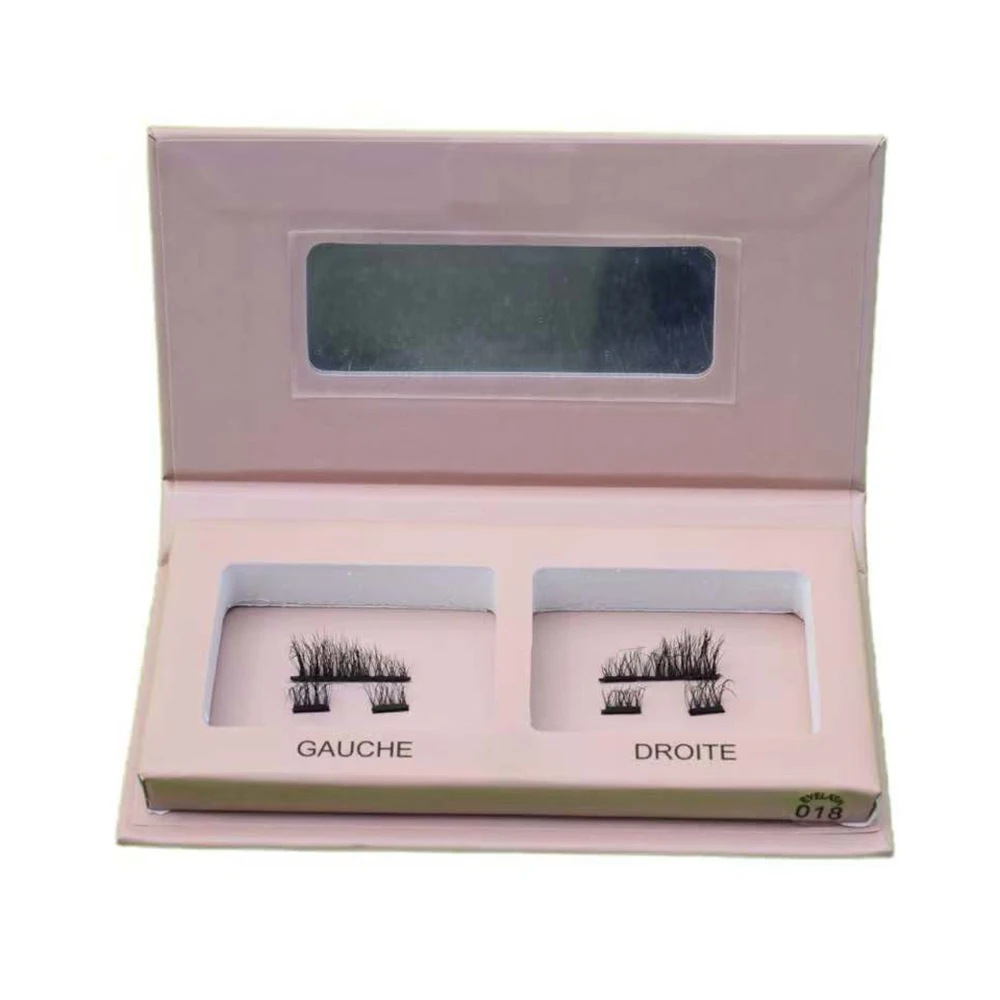 Wholesale Private Label Magnetwimpern Magnetic Eye Lashes Magnetic Lashes 25mm 26mm Eyelashes with Custom Logo