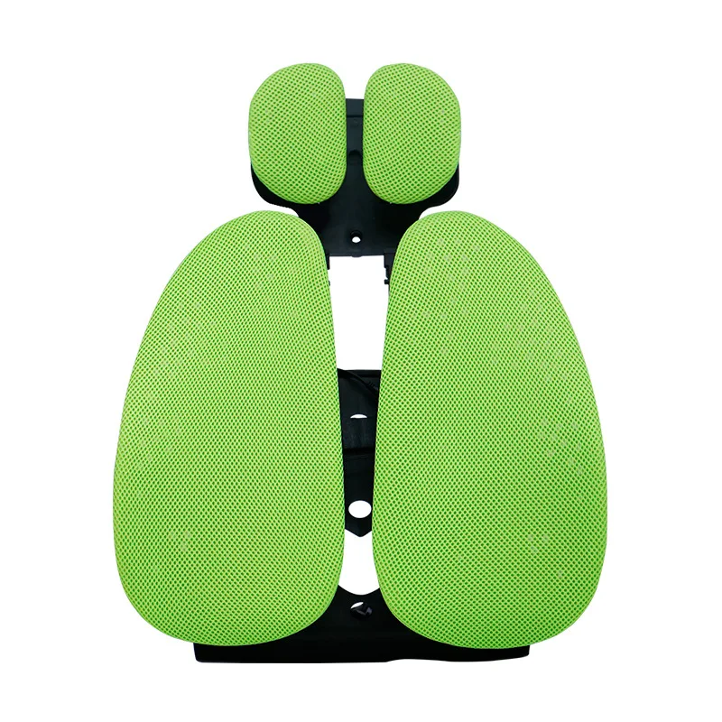 新型車電動マッサージ腰枕アップグレード版ダブルバック腰枕オフィスチェア腰クッション