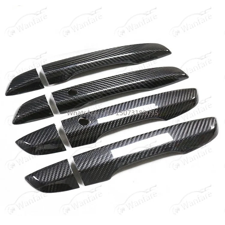 

Накладка на ручку двери из настоящего углеродного волокна для HONDA CIVIC X 2016-2018 гг.