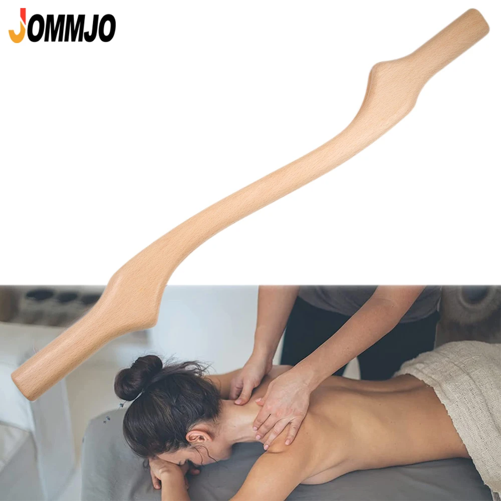 

JOMMJO Wooden Gua Sha Massage Tools Wood Therapy Lymphatic Drainage Tool for Anti Cellulite,Body Shaping,Muscle Pain Release