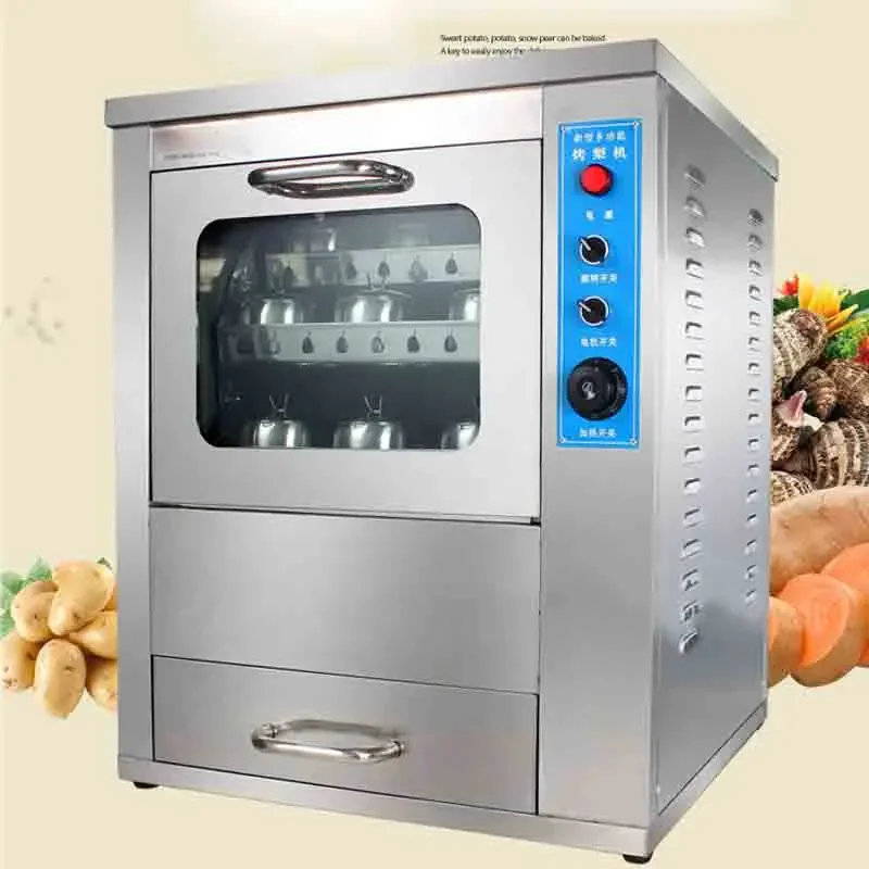 New Electric Crystal Sugar Toaster 27 Cup Full-automatic Multi-function Thermal Insulation Toaster For Large Capacity Fruit Oven