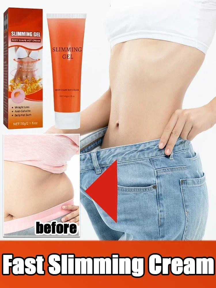 Fast Weight Loss Cream Fat Burning Body Shaping 7 Days Powerful Slimming Thighs Arms Weight Loss For Women Men