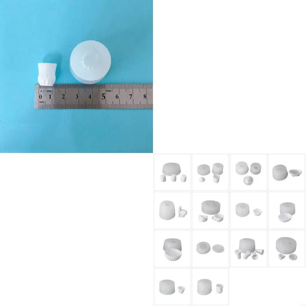 

Silicone Mold Candy Molds DIY Dessert Tray Moulds Silicone Small Plate Mold