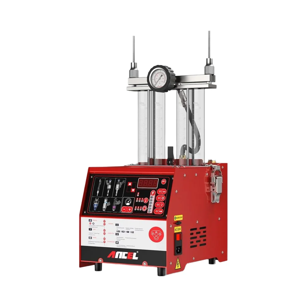 

Ancel AJ400 GDI Stock Cleaner Tester Wave 4 Cylinders Ultrasonic Fuel Cleaning Machine for Cars