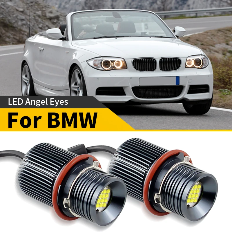 

2 шт. светодиодные фары «ангельские глазки» E39 160 Вт для BMW 1/5/6/7 серии E87 E39 M5 E60 M5 E61 Touring E63 E64 E65 E66 E83 X3 E53 X5