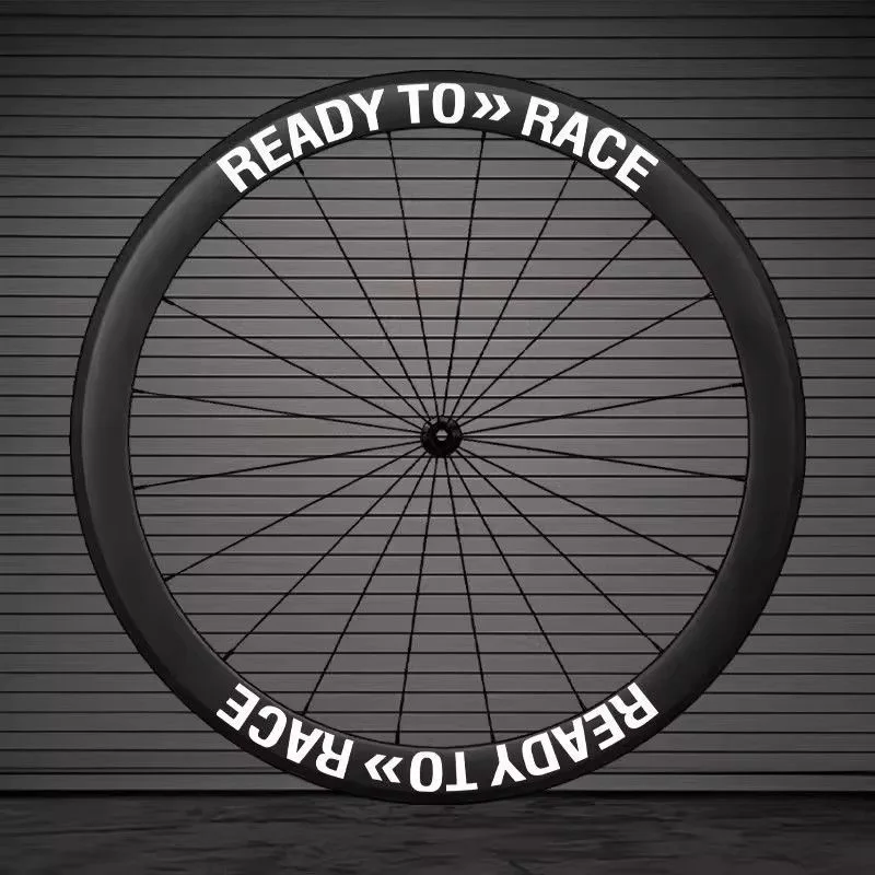

Road Wheel Wheel Group Sticker Personality Decoration READY TO RACE Bicycle Film Waterproof Bicycle Decal Bike Accessories