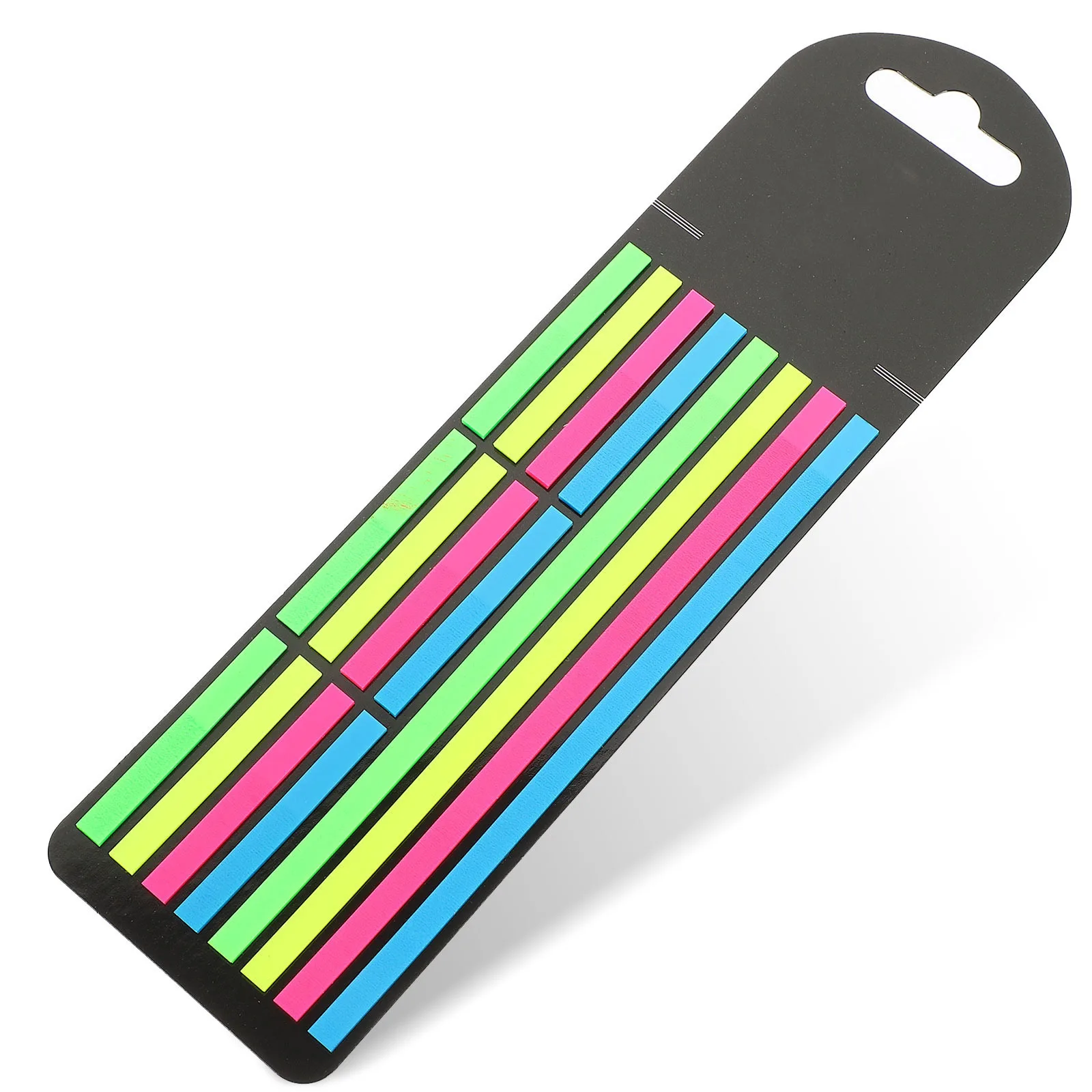 

1 Box Of Colored Fluorescent Reading Strips Sticky Page Markers Notebook Tabs For Annotation Tabs Book Supply Reading Stickers