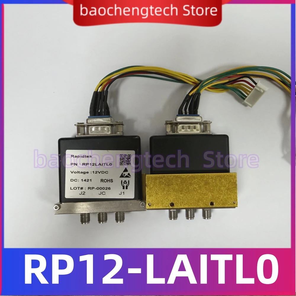 RF Coaxial Switches DC-18GHz SMA SPDT Latching 12VDC 50ohms TTL RP12-LA0TL0 RP12-LAITL0 RF microwave switch