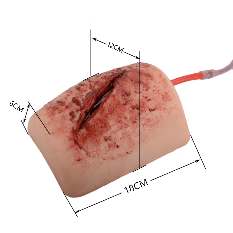 Thigh Laceration Wound Packing Simulator Wound Pack Trainer Tactical Medical Model