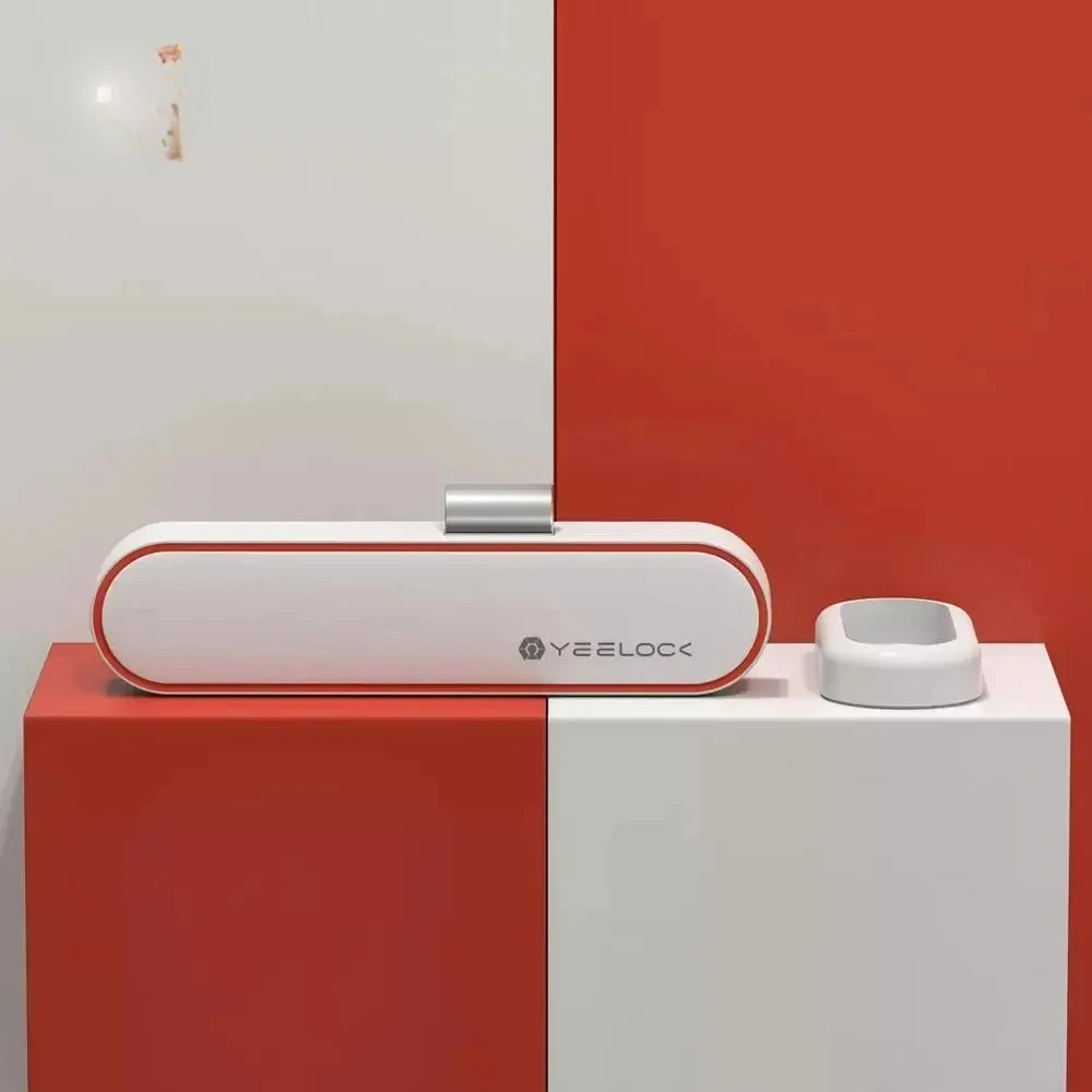 Xiaomi-Smart Drawer Cabinet Lock, Mijia Yeelight, Keyless Bluetooth App Desbloqueio, Anti-Roubo, Segurança Infantil, Segurança de Arquivos, Novo