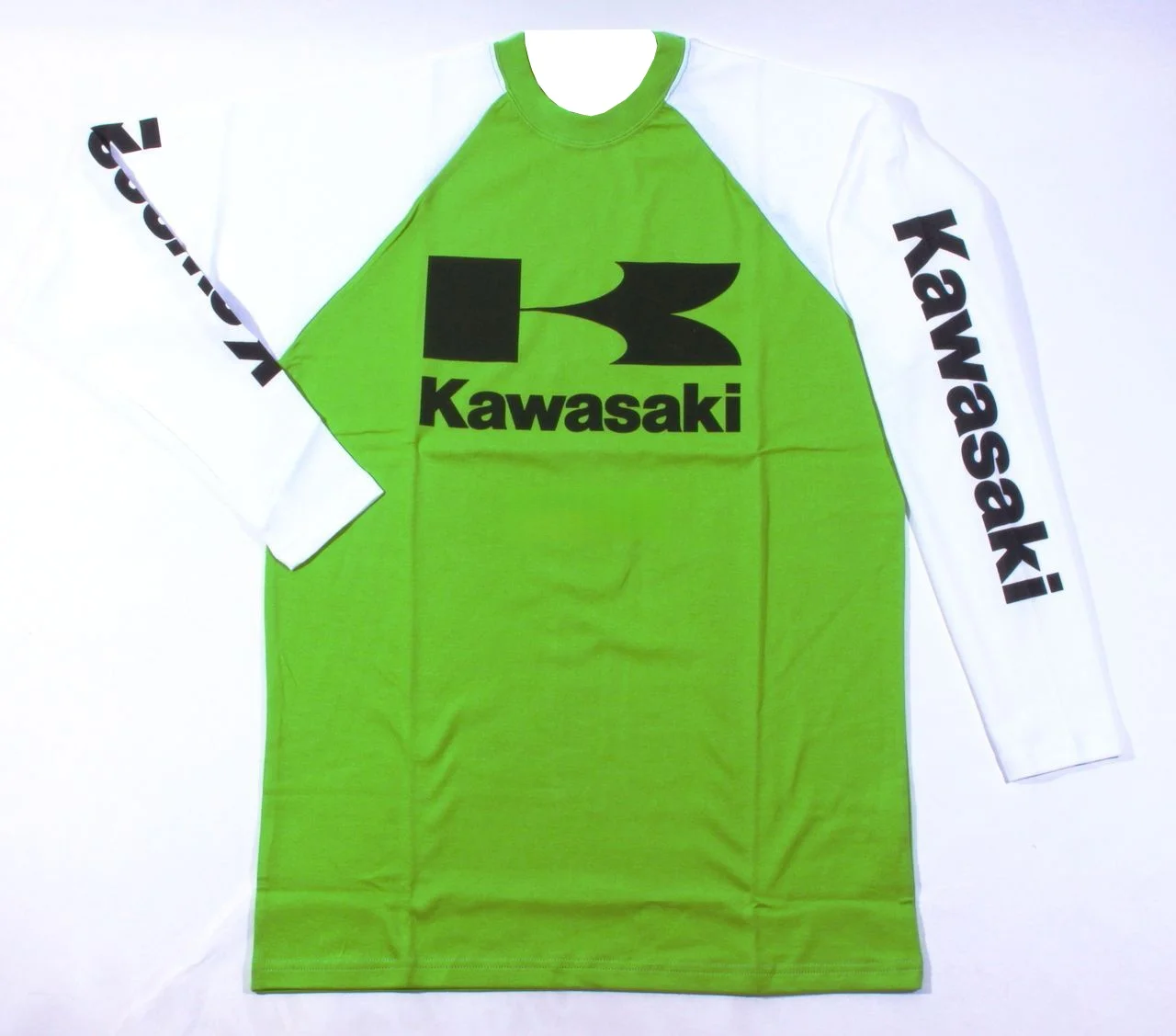 

Kawasaki Motorcycle Racing Team Men Women Crew Neck T-Shirt Long Sleeve Streetstyle Moto Fans Vintage Motocross Quick Dry Tops