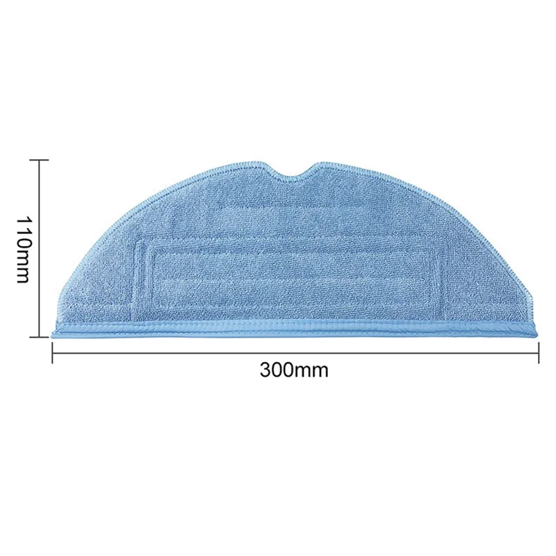 A44T 4X Replacement Mops Rag Cloths Mop Pads For Roborock S7 Vacuum Cleaner Sweeper Accessories