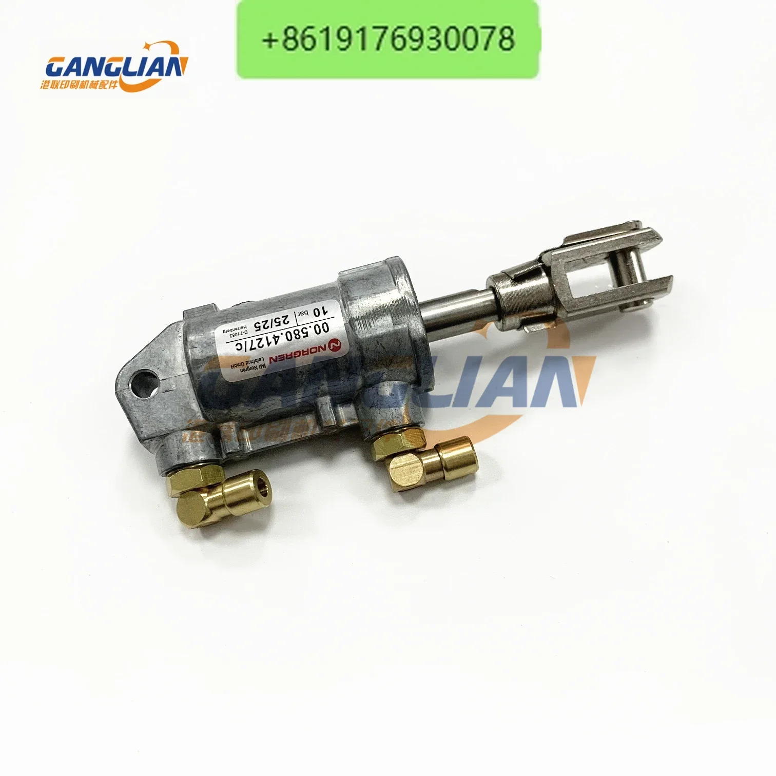 

1 шт. Heidelberg Cylinder 00.580.4127 SM52 SM74 Запасные части для печатной машины с пневматическим цилиндром 00.580.4127/c