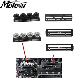 Motorcycle Spark Plug Cover Black/Silver Intake Decorative For BMW K100 Engine Injector Rail Cover For BMW K100 K100RS K75