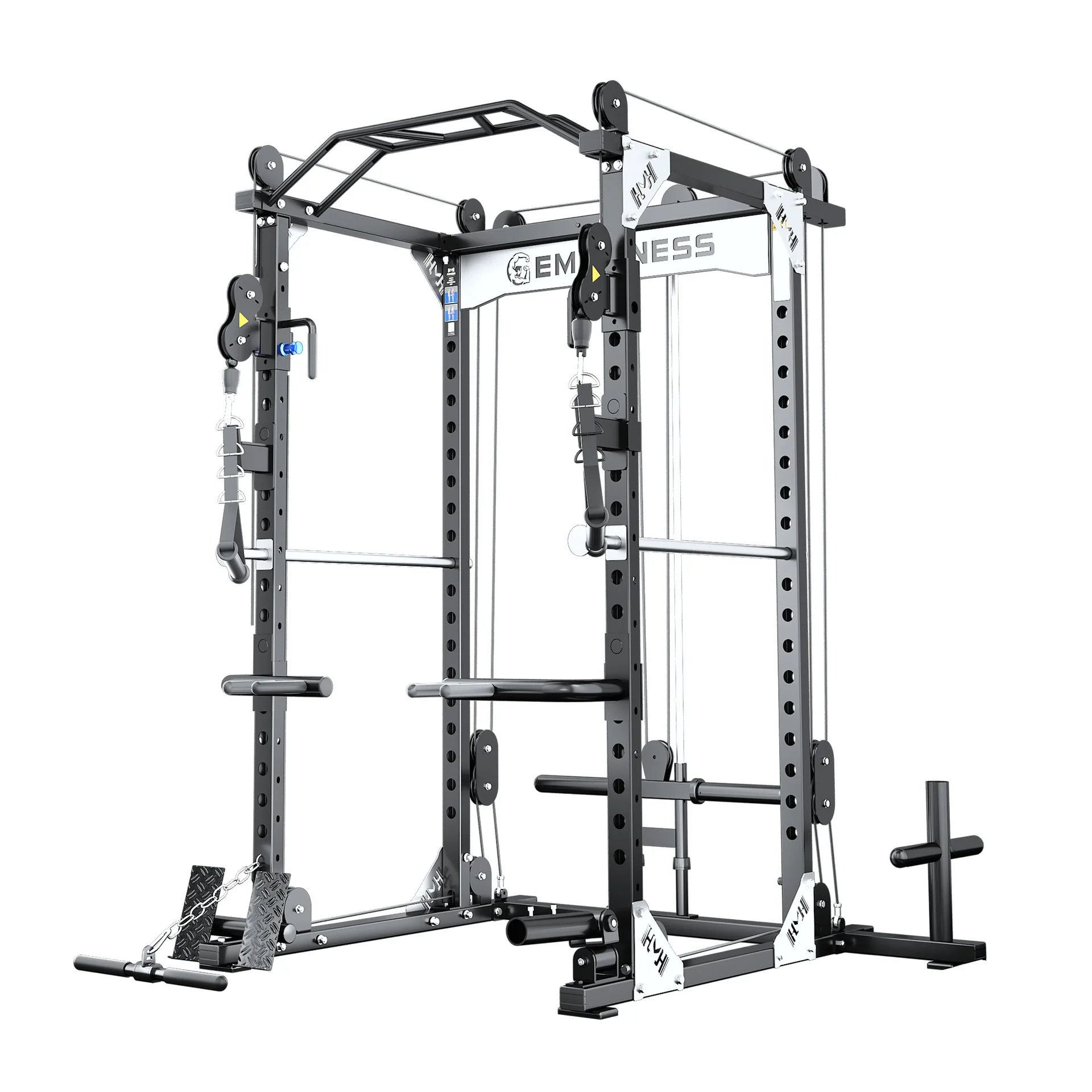 YJQ squat frame free bench press frame multi-functional fitness equipment barbell half  gantry frame