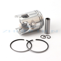 40mm Piston Ring 10mm Kit Pin ASSY 2-stroke 50CC For Jog Minalli PW50 Cyclomotor Scooter Accessories Equipments Modified Parts