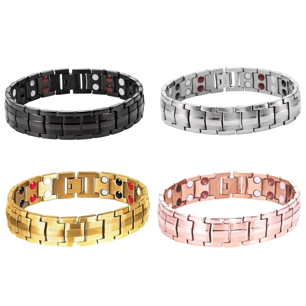 

Men Women Magnetic Health Bracelet Power Therapy Detachable Bangles Weight Loss