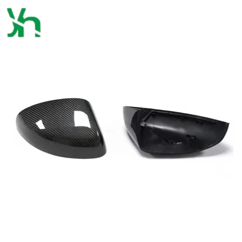 For Audi R8 (2016-) TT (2015-) TTS (2016-) TTRS (2016-) Dry Carbon Fiber Mirror Case Rear View Mirror Case Cover #3