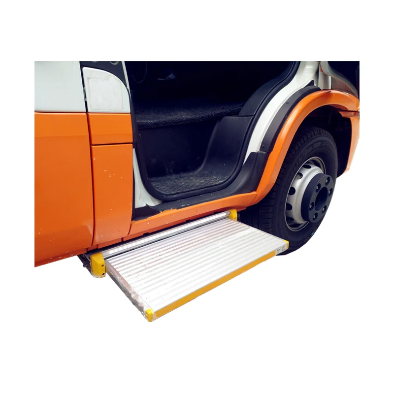 Electric Aluminum RV Sliding Entry Step Anti-slip Motorhome Entry with Remote Heavy Duty 12V for Camper