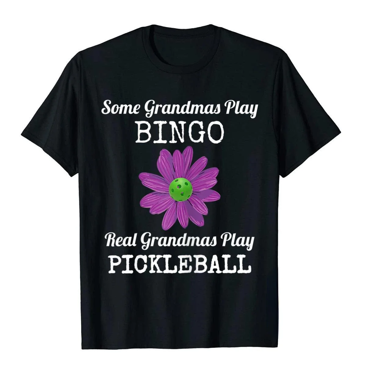 

Funny Pickleball Shirt Real Grandmas Play Pickleball Gift Tops Cotton Tees Gift Designer Classic Shirts Unisex Casual Camisetas