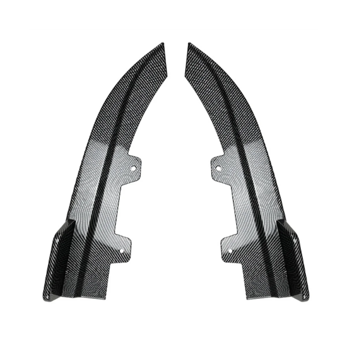 

AD05-For BMW 4 Series G22 G23 M Sport 2020+ Rear Bumper Lip Angle Diffuser Splitter Spoiler Protector Carbon Fiber