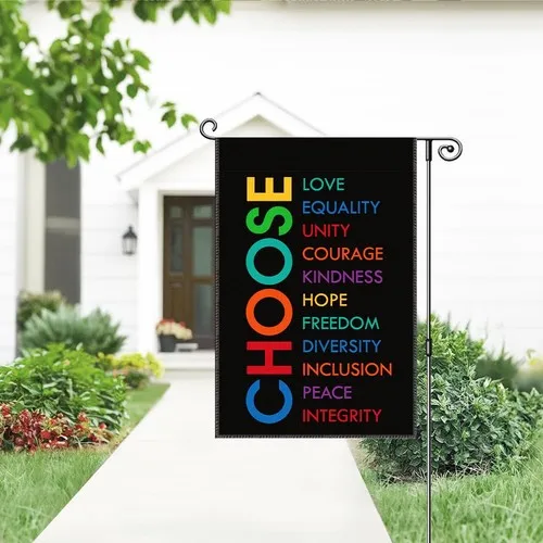 اختر علم حديقة المساواة الحب، علم ساحة العدالة الاجتماعية المضحكة للخارج،... RRM