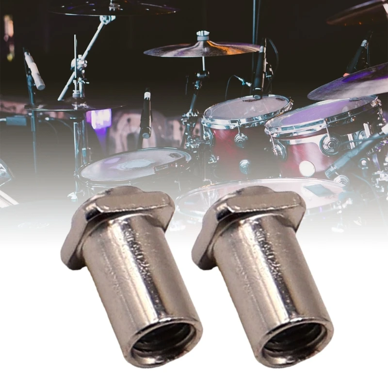 20Pcs Iron Drum Screw Nut Replacement Swivels Nut Floor Drum Spare Parts Drum Practical Musical Instrument Accessory 24BD