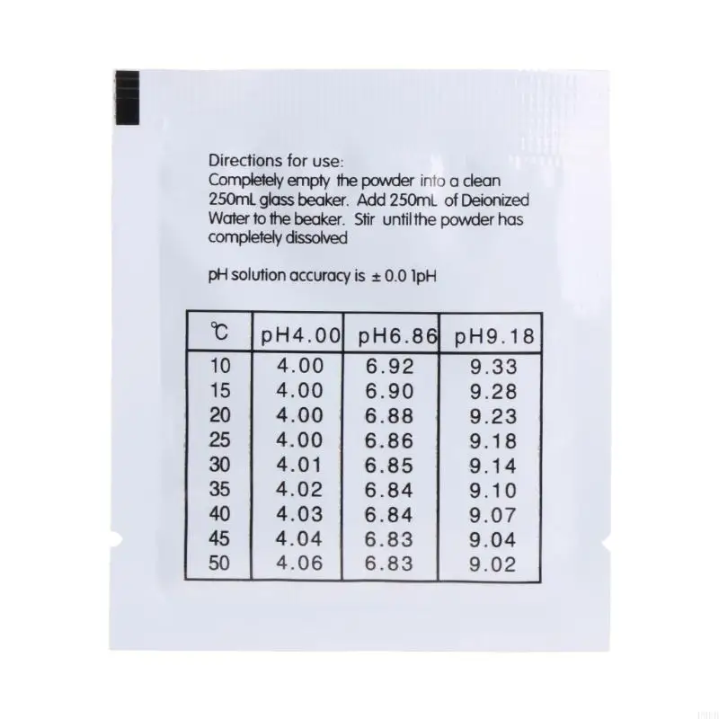 P9FB pH Tester Calibration Powder Easy & Accurate Buffer Calibration Solution Powder