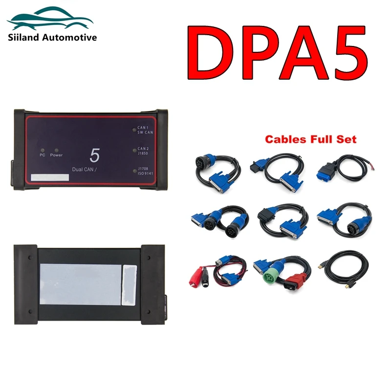 Multi-Languages  DPA5 Truck Diagnostic Tool USB/Bluetooth DPA5 Dearborn Protocol Adapter DPA 5 Heavy-Duty Truck DPA5 8.6