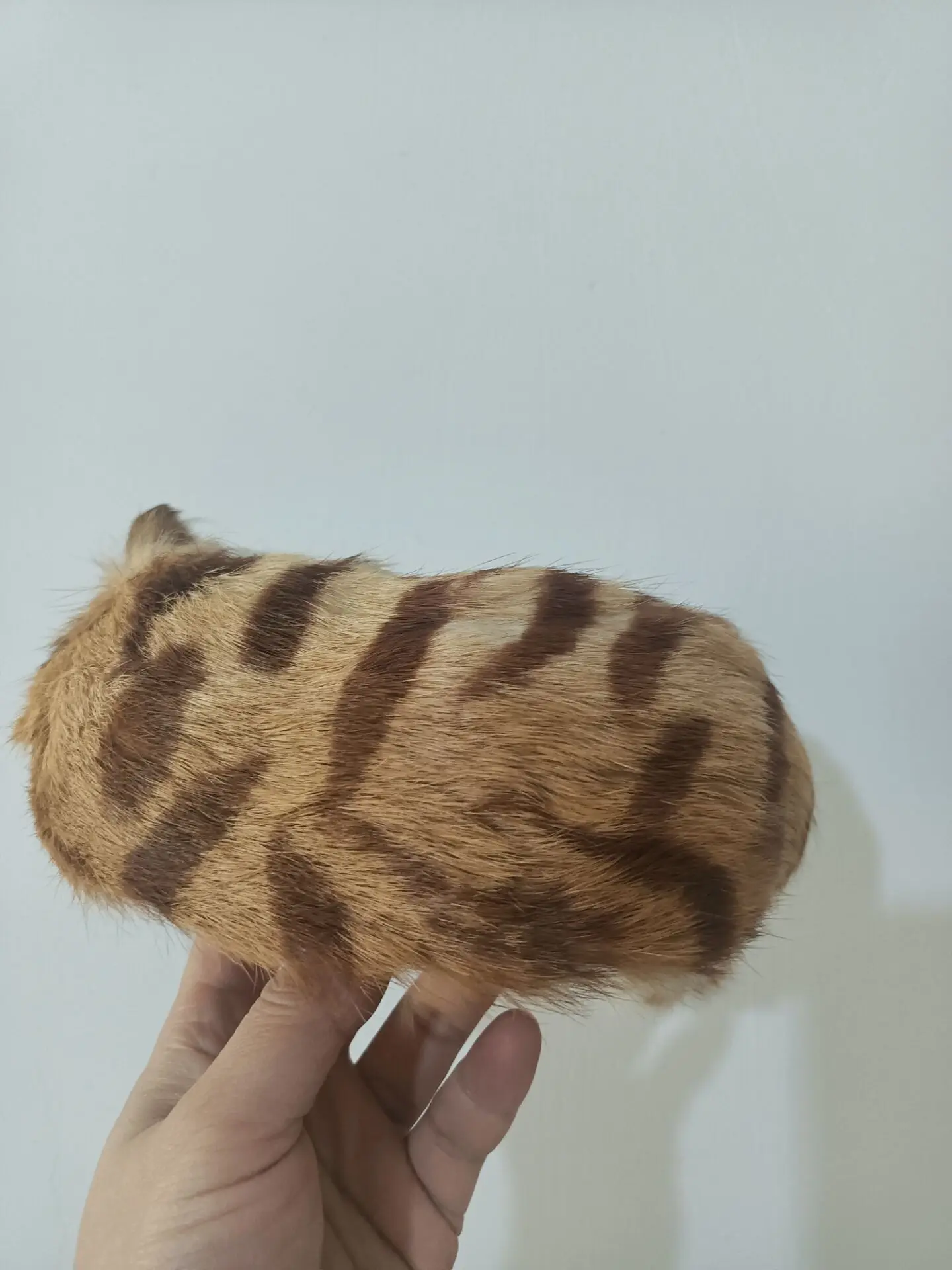 about 19x14cm lying grains cat model ,polyethylene&furs handicraft Figurines & Miniatures decoration toy gift a2965