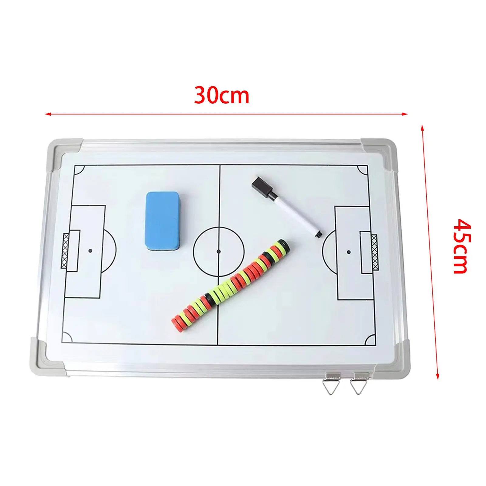 Erasable Football Coaching Board Portable Strategy Design Clipboard for Professional Sports Training